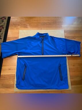Men's WALTER HAGEN  Lightweight HYDROPROOF Quarter-Zip SHORT SLEEVE JACKET GOLF